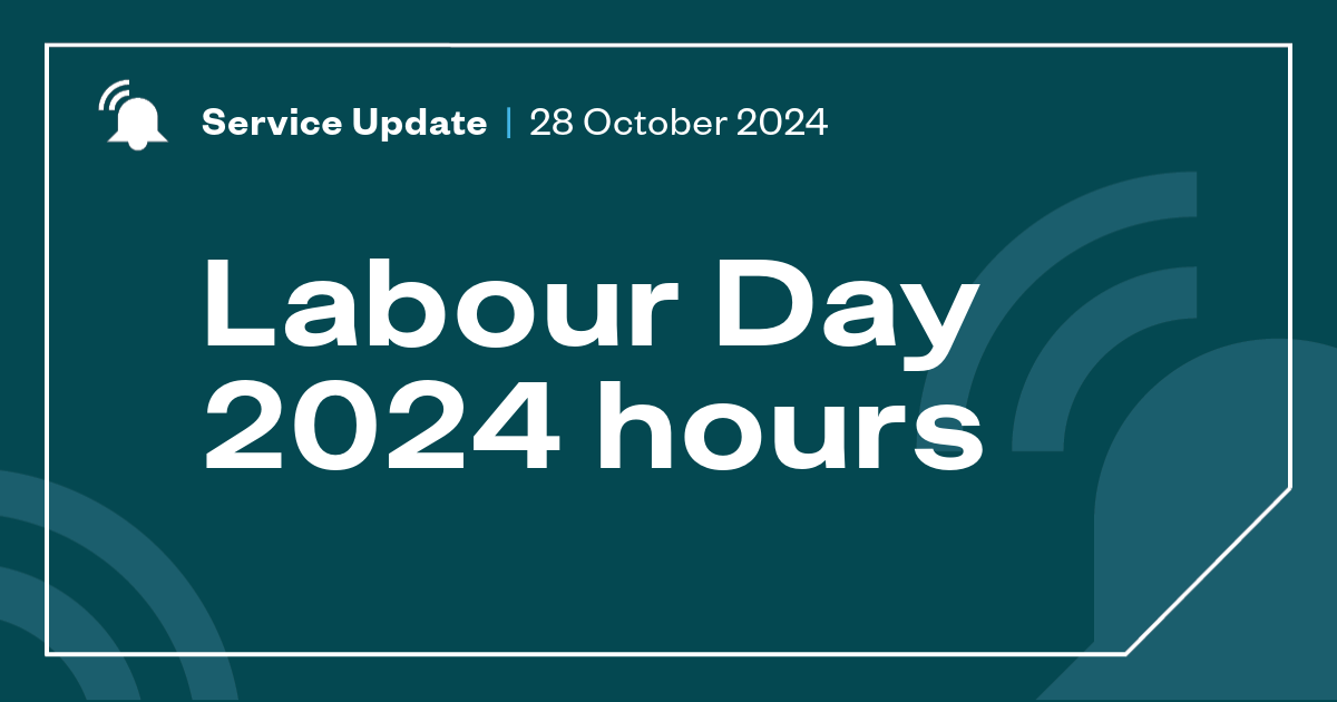 Enviro NZ Service Alert Labour Day 2024